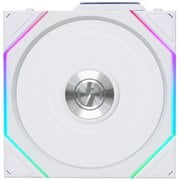 UNI FAN TL Wireless LCD リバースブレードモデル シングルパック ホワイト UF-RS-TL120-LCD-WLS-1W