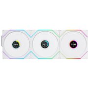 UNI FAN TL Wireless LCDモデル トリプルパック ワイヤレスコントローラー付属 ホワイト UF-TL120-LCD-WLS-3W