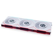UNI FAN TL Wireless LCD リバースブレードモデル トリプルパック ワイヤレスコントローラー付属 ホワイト UF-RS-TL120-LCD-WLS-3W