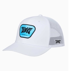 Scottsdale Trucker Snapback Hat - White/Blue Logo - One Sizeスナップバック ハットWH/BL H-23PXG000167-WB-OSFM
