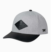 Diamond Patch Hat Snapback Hat - Grey - One Sizeダイヤモンドパッチスナップバック ハットGR H-23PXG000173-GRY-OSFM