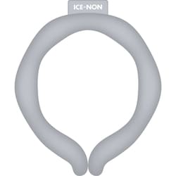 アイスノン ネッククーラー アイスグレー Mサイズ（内周約35cm） クールネックリング アイスリング 暑さ対策