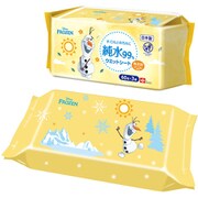 C01363 [ディズニー 純水99％ ウエットシート 60枚×3個 アナと雪の女王 オラフ]