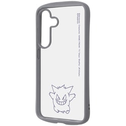 Galaxy S25用 ポケットモンスター/Puffull 衝撃吸収 バンパー ハイブリッドケース/ゲンガー IN-PGS25CMD2/GG2M