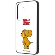 Galaxy S25用 トムとジェリー/maru 衝撃吸収 バンパー ハイブリッドケース/ジェリー_後ろ姿 IQ-WGS25K4TB/JRA1