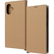 Galaxy A25 5G用 Durable 耐衝撃 マグネット不使用 シンプル スクエア 手帳型レザーケース/トープ_ライトグレー IN-GA25TBC9/TGR