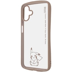 Galaxy A25 5G用 ポケットモンスター/Puffull 衝撃吸収 バンパー ハイブリッドケース/ピカチュウ IN-PGA25CMD2/PK2M