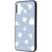 Galaxy A25 5G用 ディズニー/maru 衝撃吸収 バンパー ハイブリッドケース/ベイマックス_ふわふわ IQ-DGA25K4TB/BX4