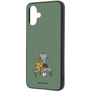 Galaxy A25 5G用 トムとジェリー/maru 衝撃吸収 バンパー ハイブリッドケース/トムとジェリー_ハンマー IQ-WGA25K4TB/TJ12