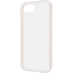 iPhone 16e用 ケース 衝撃吸収 バンパー キラキラ オーロラ パール調ラメ ハイブリッドケース/ライトピンク IN-P50CKR1/LP