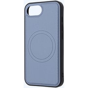 iPhone 16e用 ケース マグネットアクセサリー対応 衝撃吸収 バンパー オープンレザーケース/ブルー IN-P50OLC4/A