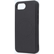 iPhone 16e用 ケース マグネットアクセサリー対応 衝撃吸収 バンパー オープンレザーケース/ブラック IN-P50OLC4/B