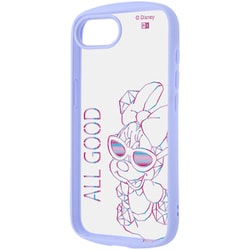 iPhone 16e用 ケース ディズニー/Puffull 衝撃吸収 バンパー ハイブリッドケース/ミニーマウス×ポリゴン風 IN-DP50CMD2/MN26
