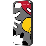iPhone 16e用 ケース ディズニー/maru 衝撃吸収 バンパー ハイブリッドケース/ミッキーマウスカラー_1 IQ-DP50K4TB/MK26