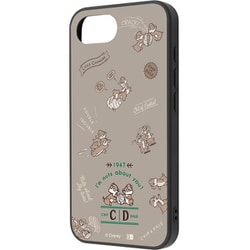 iPhone 16e用 ケース ディズニー/maru 衝撃吸収 バンパー ハイブリッドケース/チップ＆デール_ベストフレンズ IQ-DP50K4TB/CD9