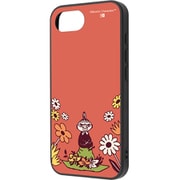 iPhone 16e用 ケース ムーミン/maru 衝撃吸収 バンパー ハイブリッドケース/リトルミイ&お花 IQ-AP50K4TB/MT24