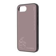 iPhone 16e用 ケース ポケットモンスター/maru 衝撃吸収 バンパー ハイブリッドケース/イーブイ IQ-PP50K4TB/PK32