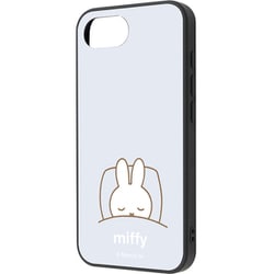 iPhone 16e用 ケース ミッフィー/maru 衝撃吸収 バンパー ハイブリッドケース/ミッフィー_おやすみ IQ-BP50K4TB/MF67