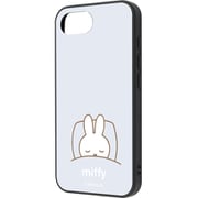 iPhone 16e用 ケース ミッフィー/maru 衝撃吸収 バンパー ハイブリッドケース/ミッフィー_おやすみ IQ-BP50K4TB/MF67