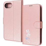 iPhone 16e用 ケース 手帳型 ディズニー/衝撃吸収 マグネットベルト シンプル 手帳型レザーケース/ミニーマウス_sitting2 IJ-DP50ELC1P/MN24