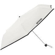 折りたたみ傘 晴雨兼用 OUTDOOR PRODUCTS 58cm 手開き式 UVカット 遮光率99%以上 オフホワイト 1000252805806