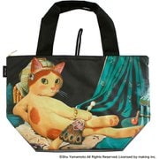 000256-0003-01 [キャットアート エコバッグ/マイバッグ グランド・オダリスク/ドミニク・ニャングル （パッケージ入り）]