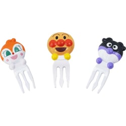 それいけ！アンパンマン ニコニコフォークピック 6本入（3種類×2本） 2785531