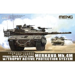 M72-006 1/72 イスラエル主力戦車 メルカバ Mk.4M トロフィーアクティブ防護システム搭載 [組立式プラスチックモデル]