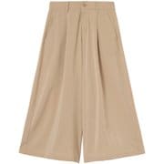 吸水速乾 ワイドレッグパンツ レディース 七分丈パンツ オジエ(004) サイズ38(Mサイズ) ZHFBF80