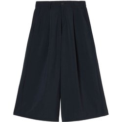 吸水速乾 ワイドレッグパンツ レディース 七分丈パンツ ノワール（005） サイズ38（Mサイズ） ZHFBF80