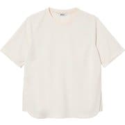 吸水速乾 ショートスリーブTシャツ レディース カットソー LAIT(001) Lサイズ ZTFBF42