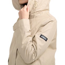 AIGLE エーグル　パーカー　レディース38M ベージュ　ジャンパー AIGLE マウンテンパーカー ウインドブレーカー GORE-TEX