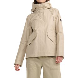 透湿防水 フーデッドジャケット レディース 防水ジャケット ベージュ（00N） サイズ40（Lサイズ） ZBFAU47