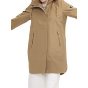 透湿防水 3レイヤーフーデッドコート レディース 防水ジャケット ピーナッツ（005） サイズ38（Mサイズ） ZBFBG24