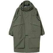 【AIGLE EXPERIENCE BY ETUDES STUDIO】 4IN1フーデッドジャケット ユニセックス 防水ジャケット ビートル(004) XSサイズ ZBHBF38