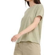 コットンリネンTシャツ レディース カットソー SAUGE A(00D) Lサイズ ZTFAU96