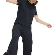 吸水速乾 ショートスリーブTシャツ レディース カットソー ノワール(006) Mサイズ ZTFBG58