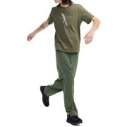 オーガニックコットン ロゴTシャツ メンズ カットソー アボカ(001) Mサイズ ZTHBH03