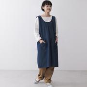 COCOWALK デニムバッククロスエプロン エプロン ネイビー s-241203