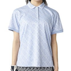 ゴルフ レディス 半袖シャツ柄 L/BL 755643