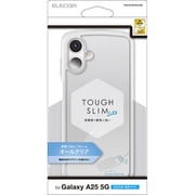 Galaxy A25 5G用 ケース ハイブリッド カバー 衝撃吸収 軽量 薄型 カメラレンズ保護設計 ストラップホール付 ストラップホールシート付 TOUGH SLIM LITE クリア PM-G253TSLACR