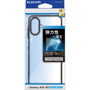 Galaxy A25 5G用 ケース ソフト カバー 衝撃吸収 カメラレンズ保護設計 極み設計 メタリックブラック PM-G253UCTMBK