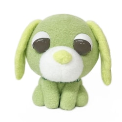 OC-NG-RK お茶犬 ぬいぐるみ ふわふわシリーズ リョク