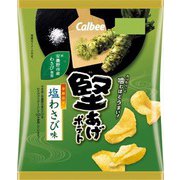 堅あげポテト 塩わさび味 60g