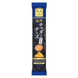 プチプライム＜チーズ重ねの濃チーズおかき＞（ブルボン）2024年