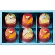 贅沢フルーツの水ようかん6号 6個