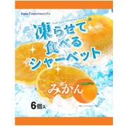 凍らせて食べるシャーベット みかん 16g×6個