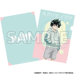 僕のヒーローアカデミア クリアファイル Light color style 緑谷出久