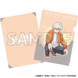 僕のヒーローアカデミア クリアファイル Light color style 爆豪勝己