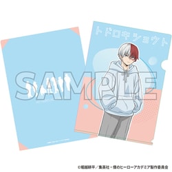 僕のヒーローアカデミア クリアファイル Light color style 轟焦凍